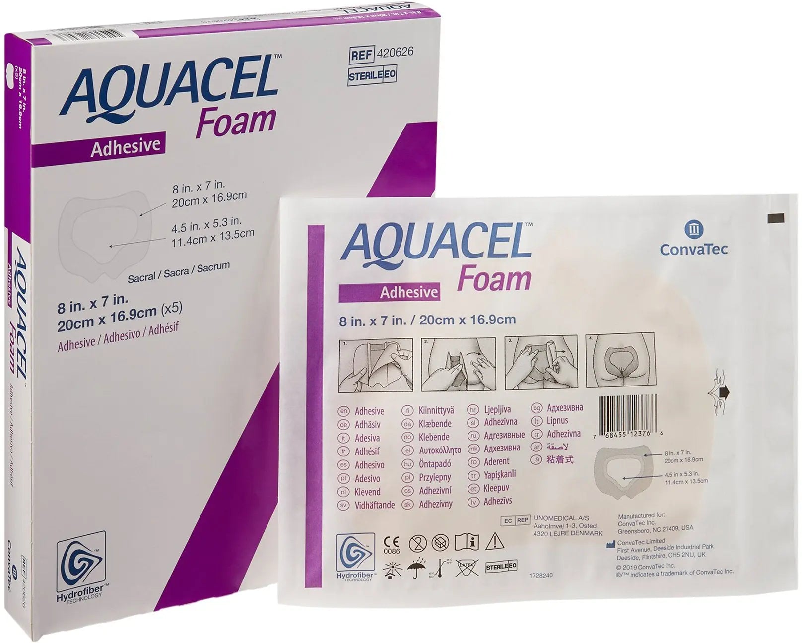AQUACEL Foam Adhesive With Border