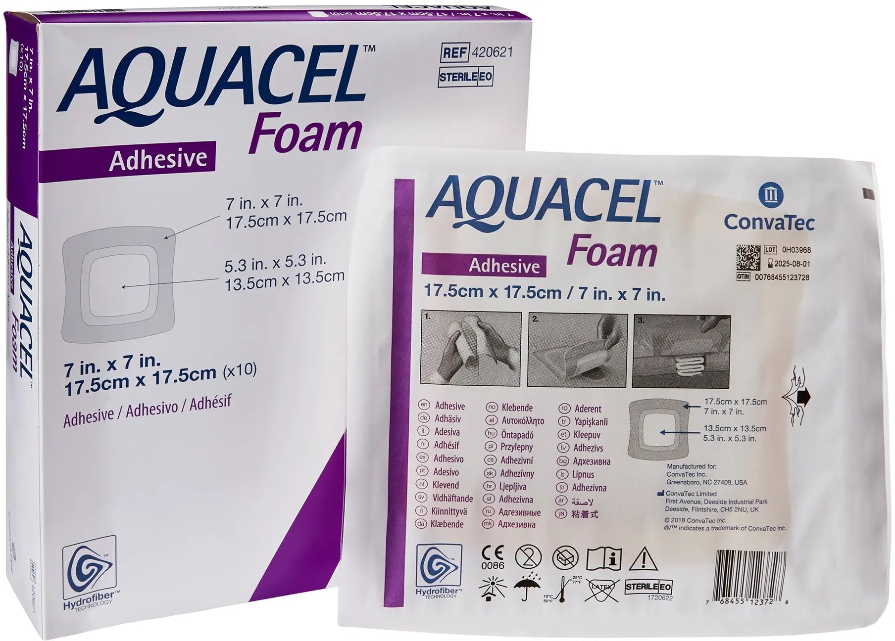 AQUACEL Foam Adhesive With Border