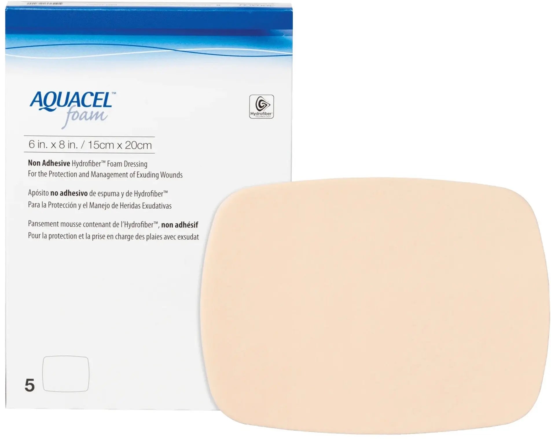 AQUACEL Foam Non-Adhesive without Border
