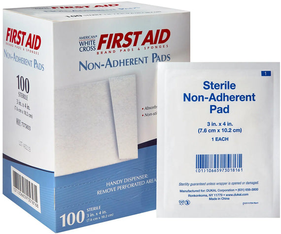 American White Cross First Aid Non Adherent Pad