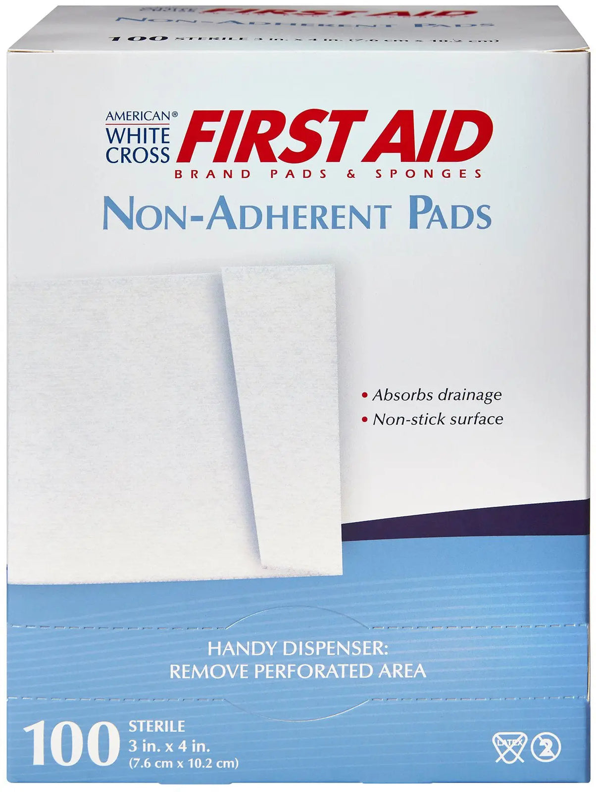 American White Cross First Aid Non Adherent Pad