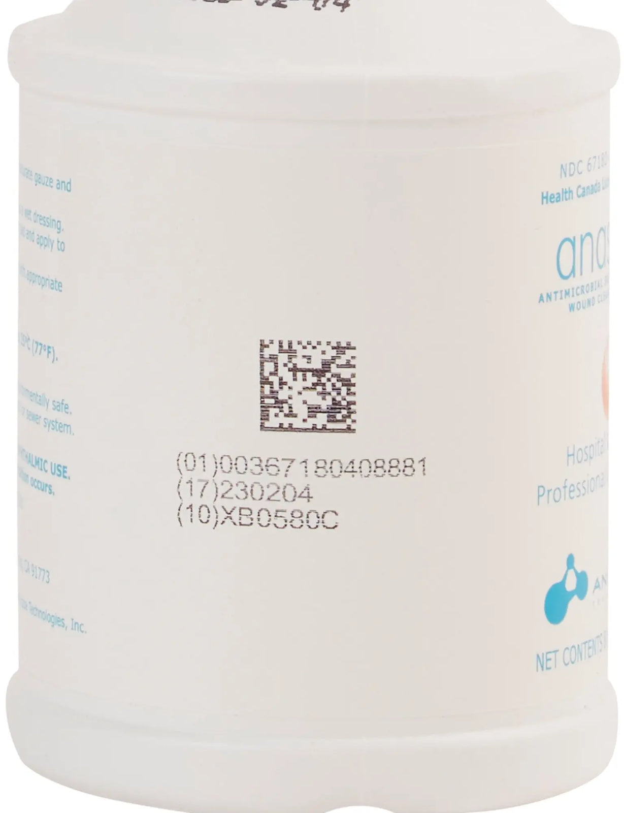 Anasept Antimicrobial Skin & Wound Cleanser