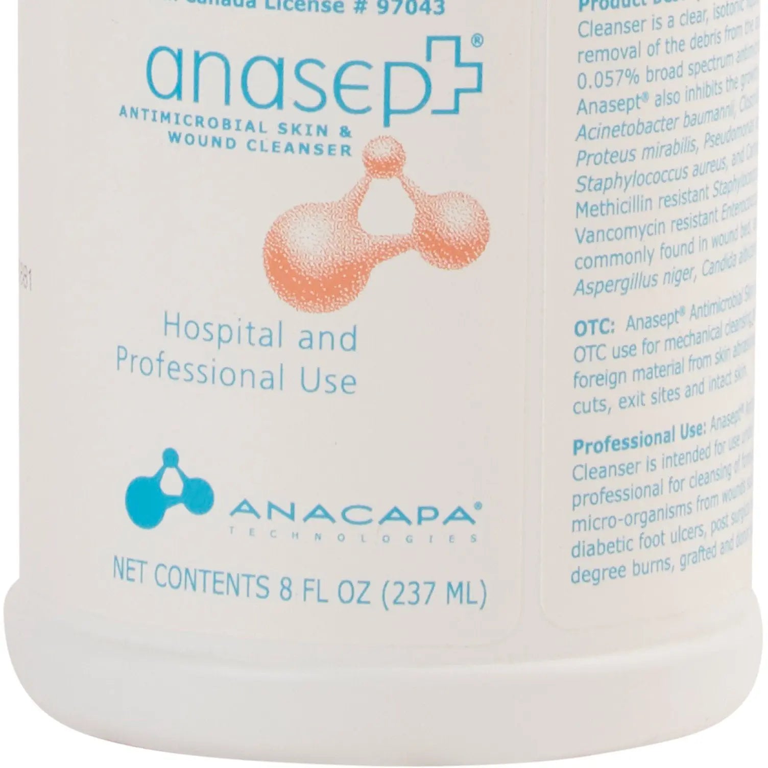 Anasept Antimicrobial Skin & Wound Cleanser
