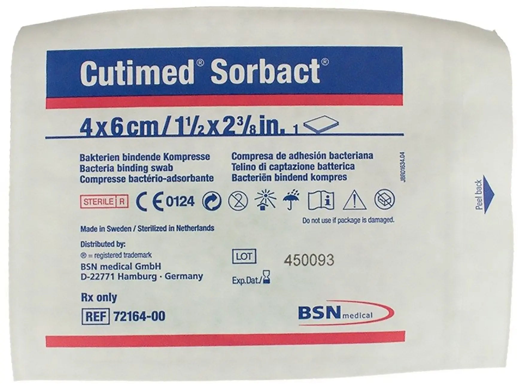 BSN Medical Cutimed Sorbact Impregnated Dressing