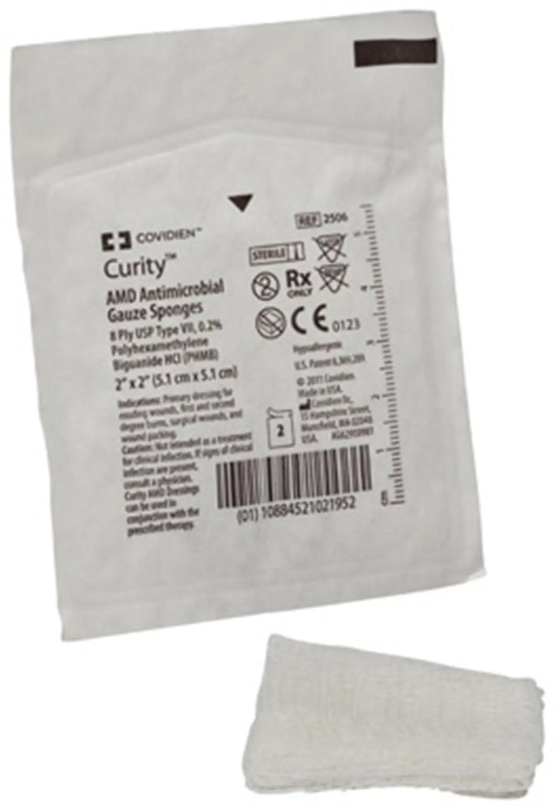 COVIDIEN Curity AMD Antimicrobial Woven Sponges