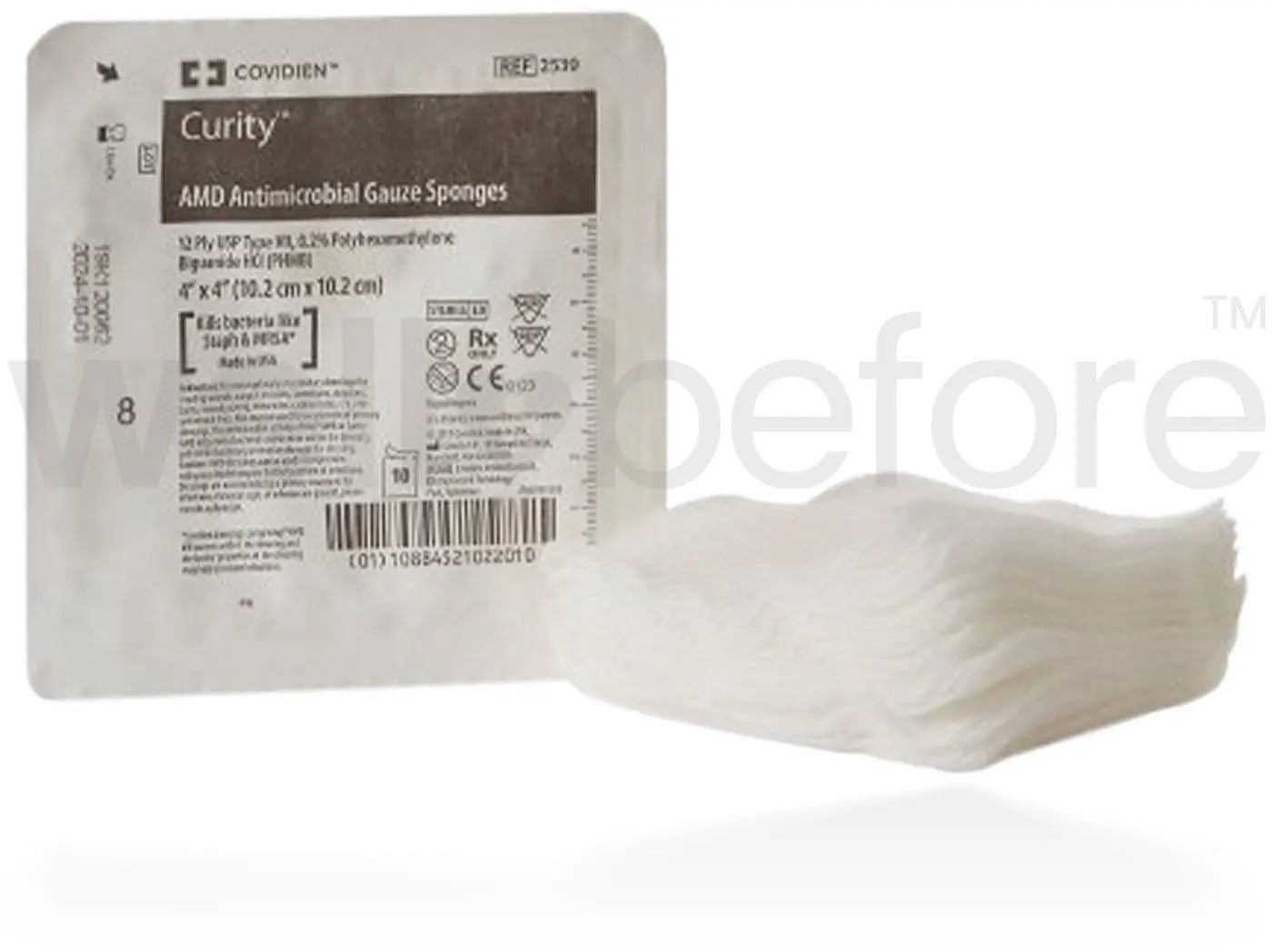 COVIDIEN Curity AMD Antimicrobial Woven Sponges