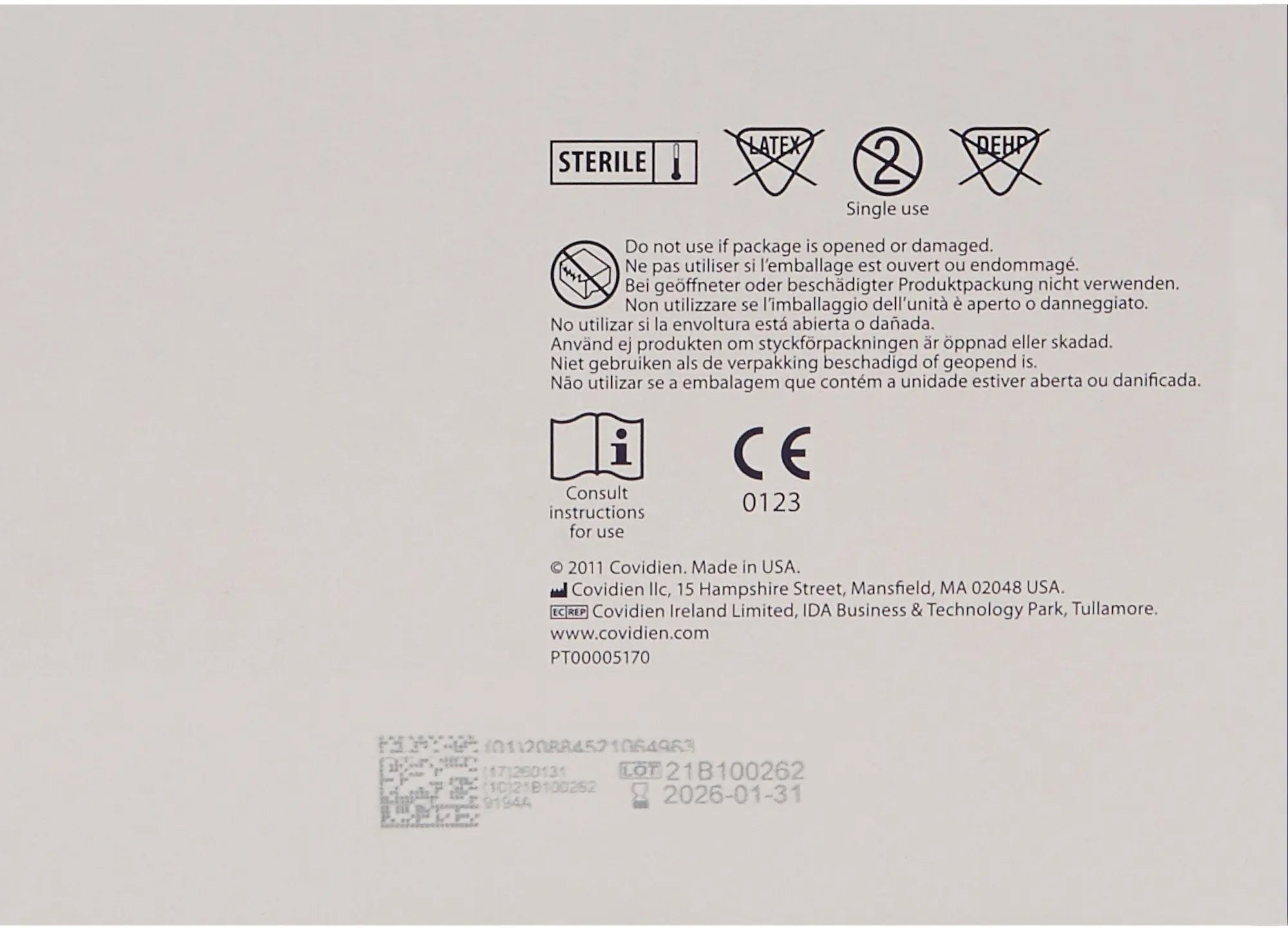 COVIDIEN Curity Abdominal Pads