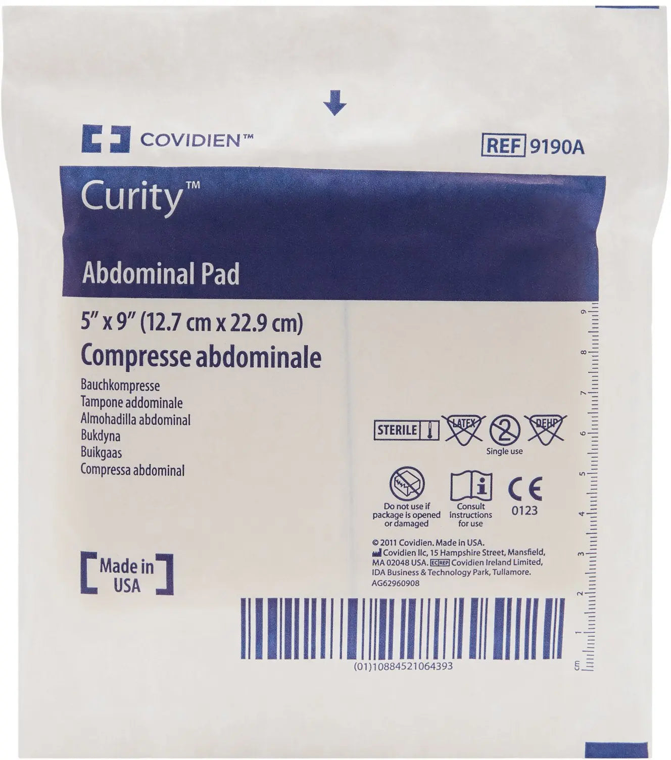 COVIDIEN Curity Abdominal Pads
