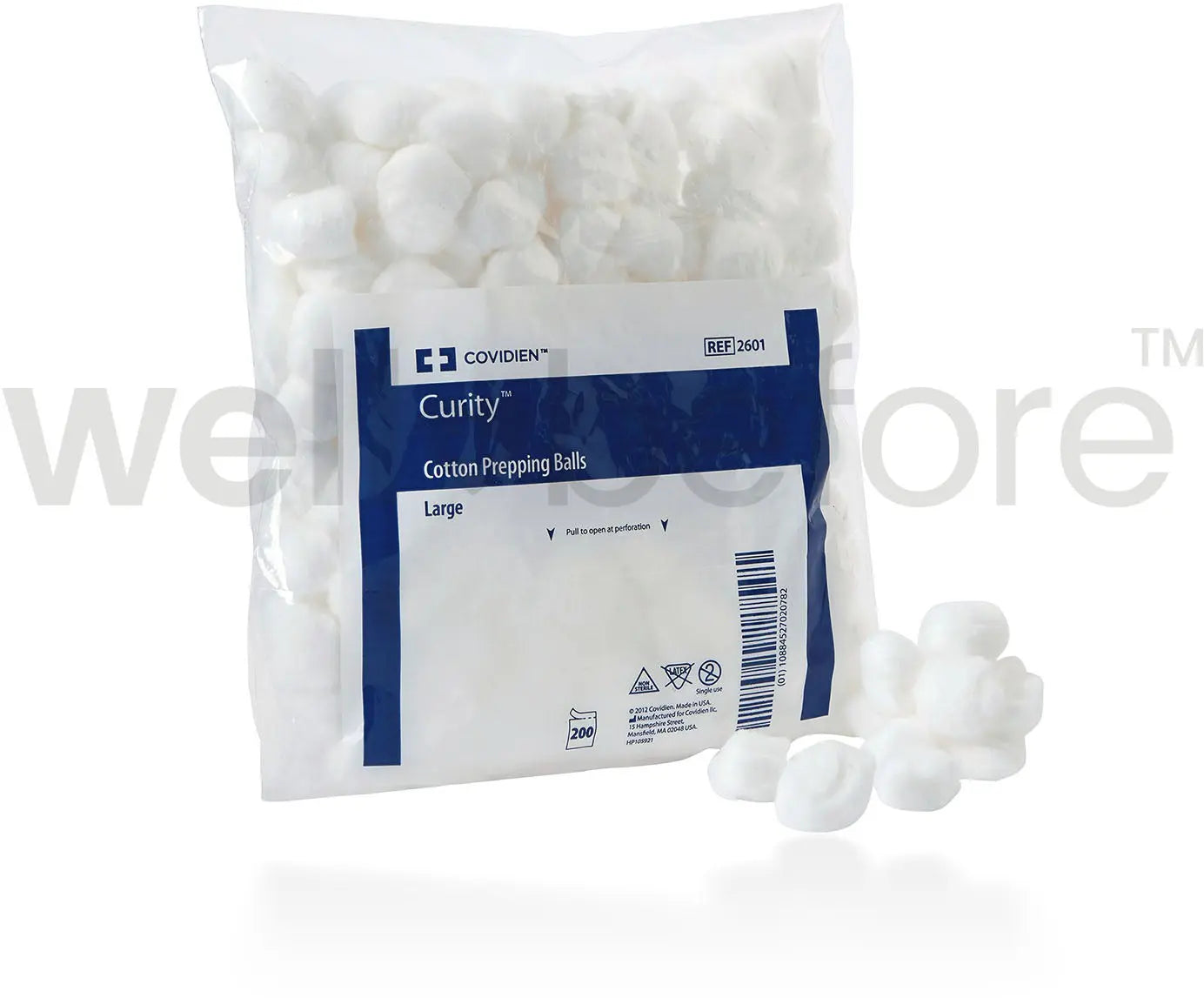COVIDIEN Curity Cotton Prepping Balls