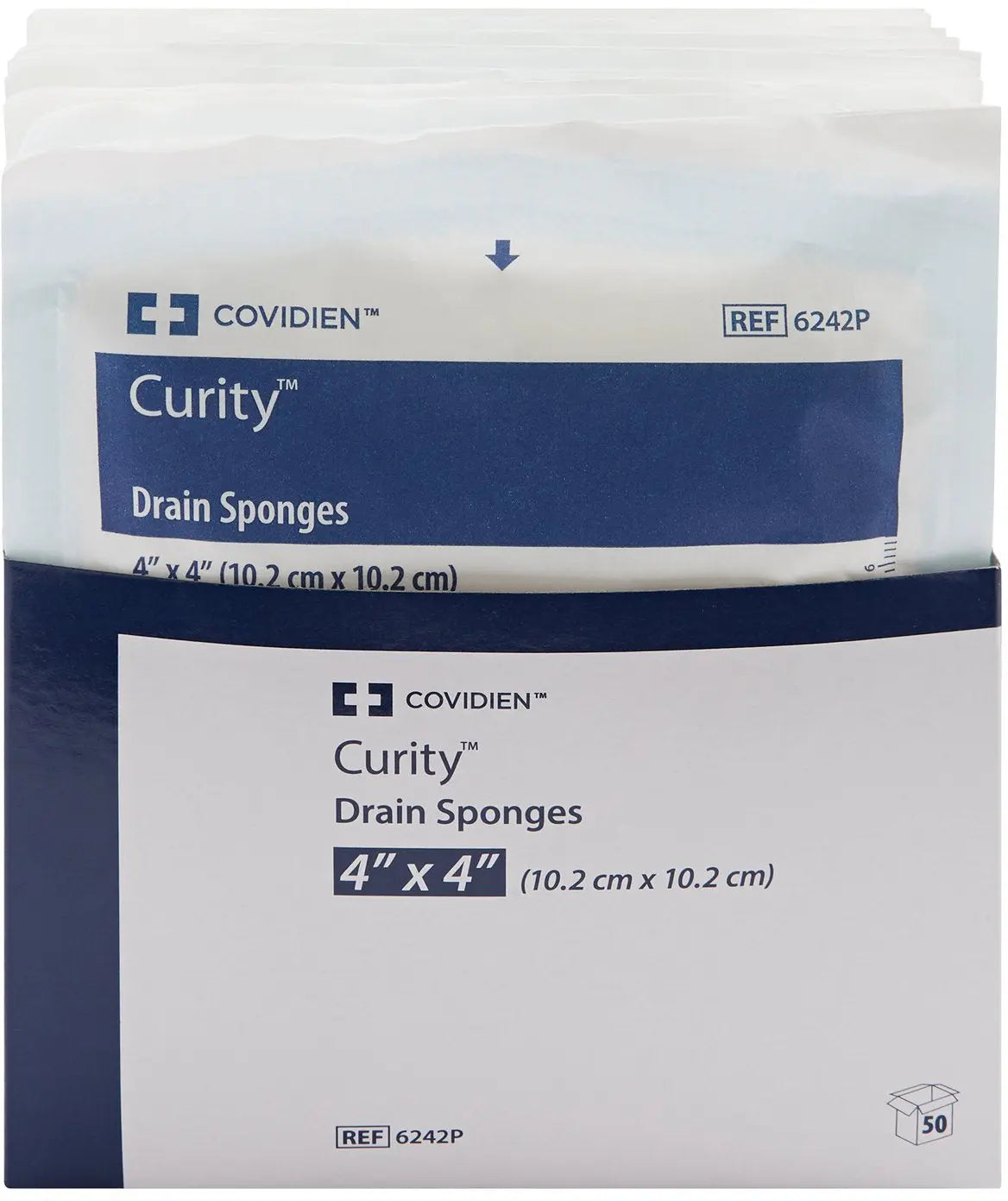 COVIDIEN Curity Drain Sponge and I.V. Sponges