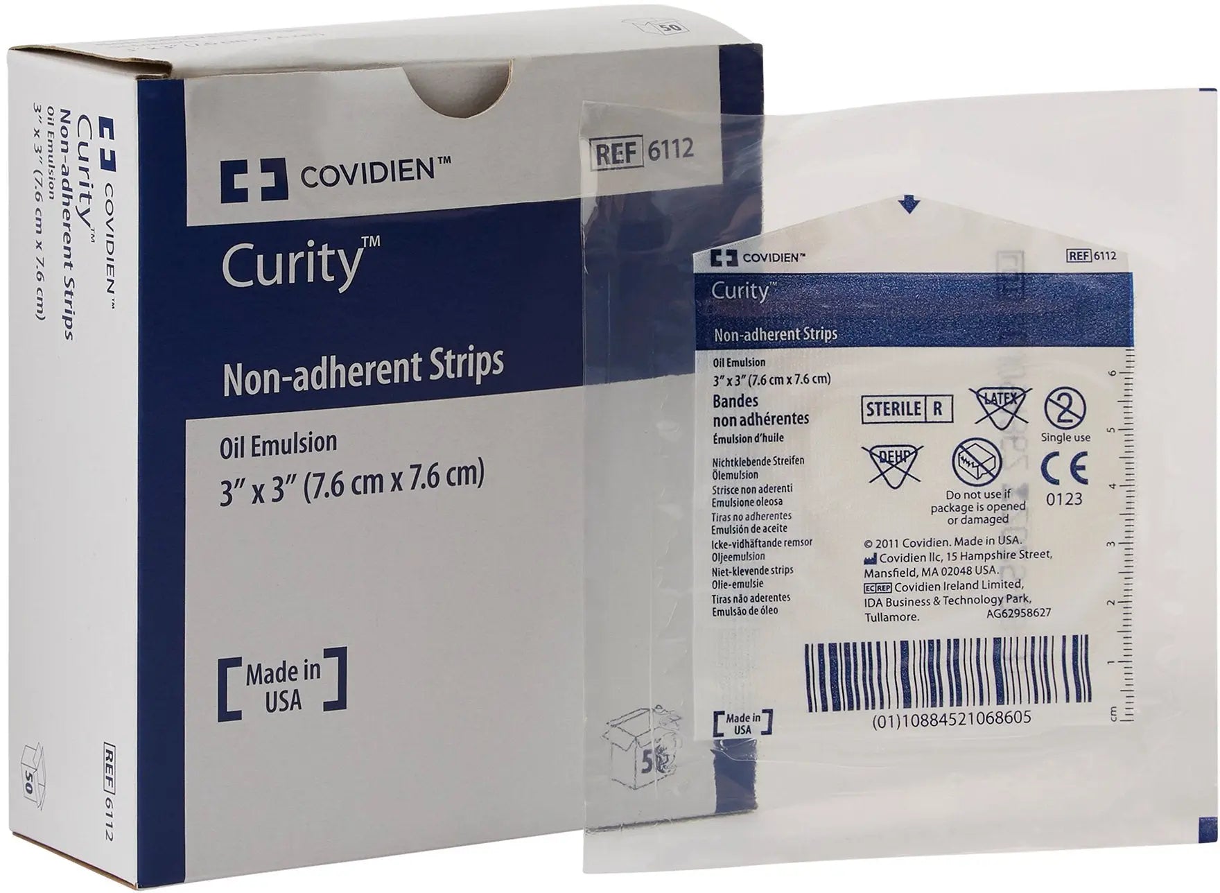 COVIDIEN Curity Non-Adherent Strips