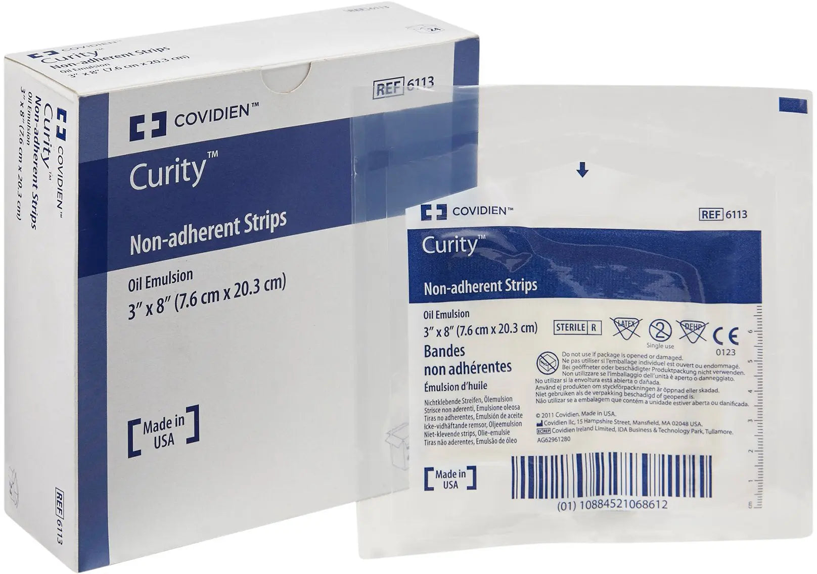 COVIDIEN Curity Non-Adherent Strips