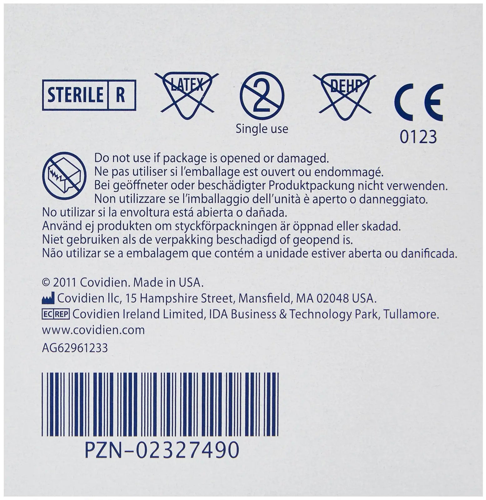 COVIDIEN Curity Non-Adherent Strips