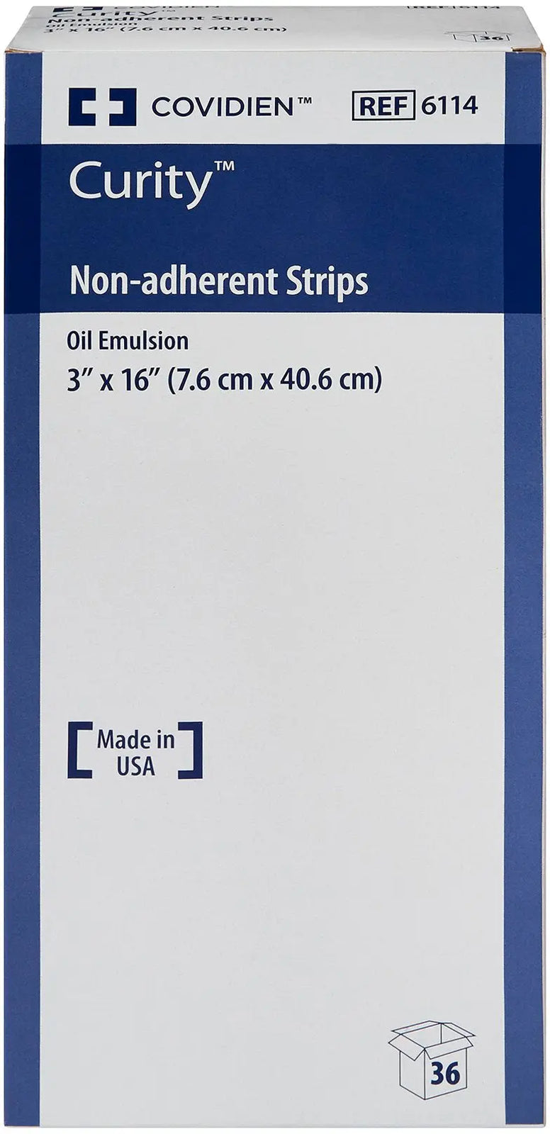 COVIDIEN Curity Non-Adherent Strips