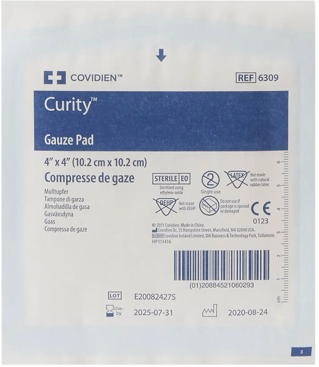 COVIDIEN Curity Sterile Gauze Pads