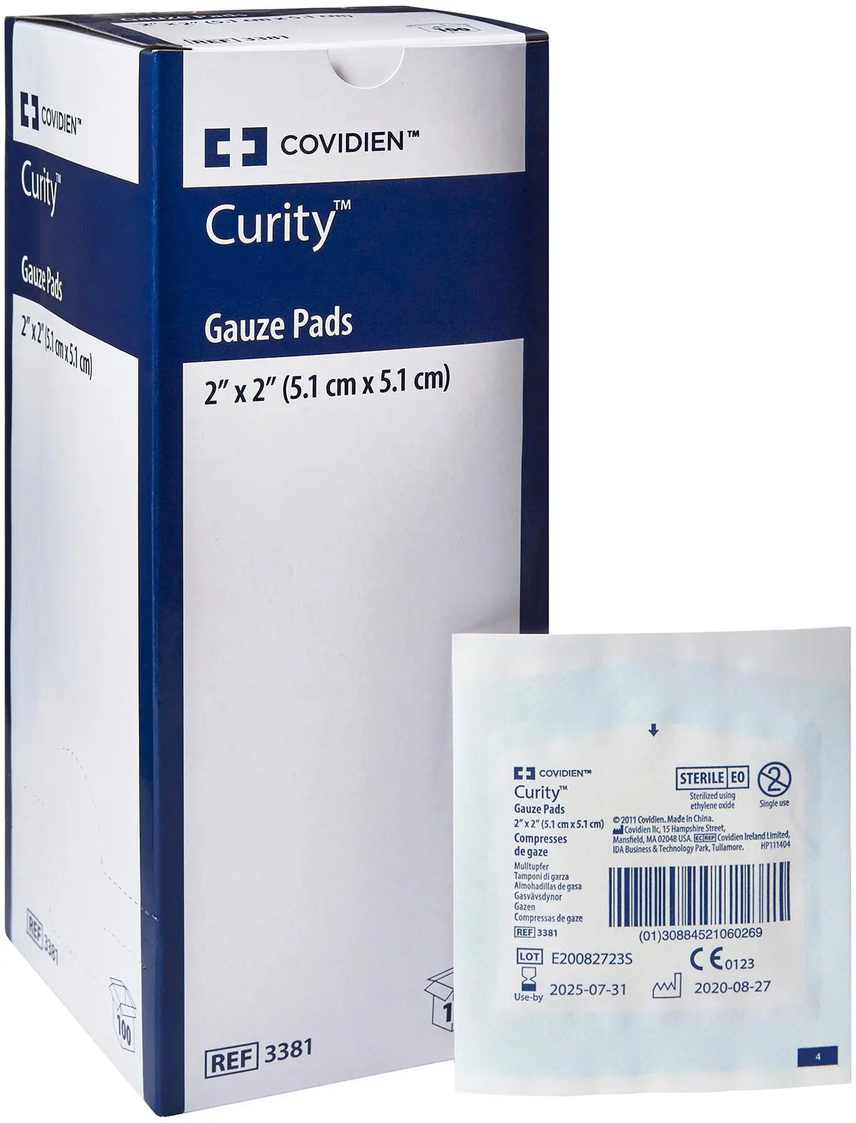 COVIDIEN Curity Sterile Gauze Pads