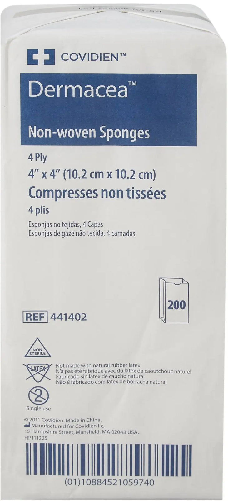 COVIDIEN Demacea Non-woven Sponges