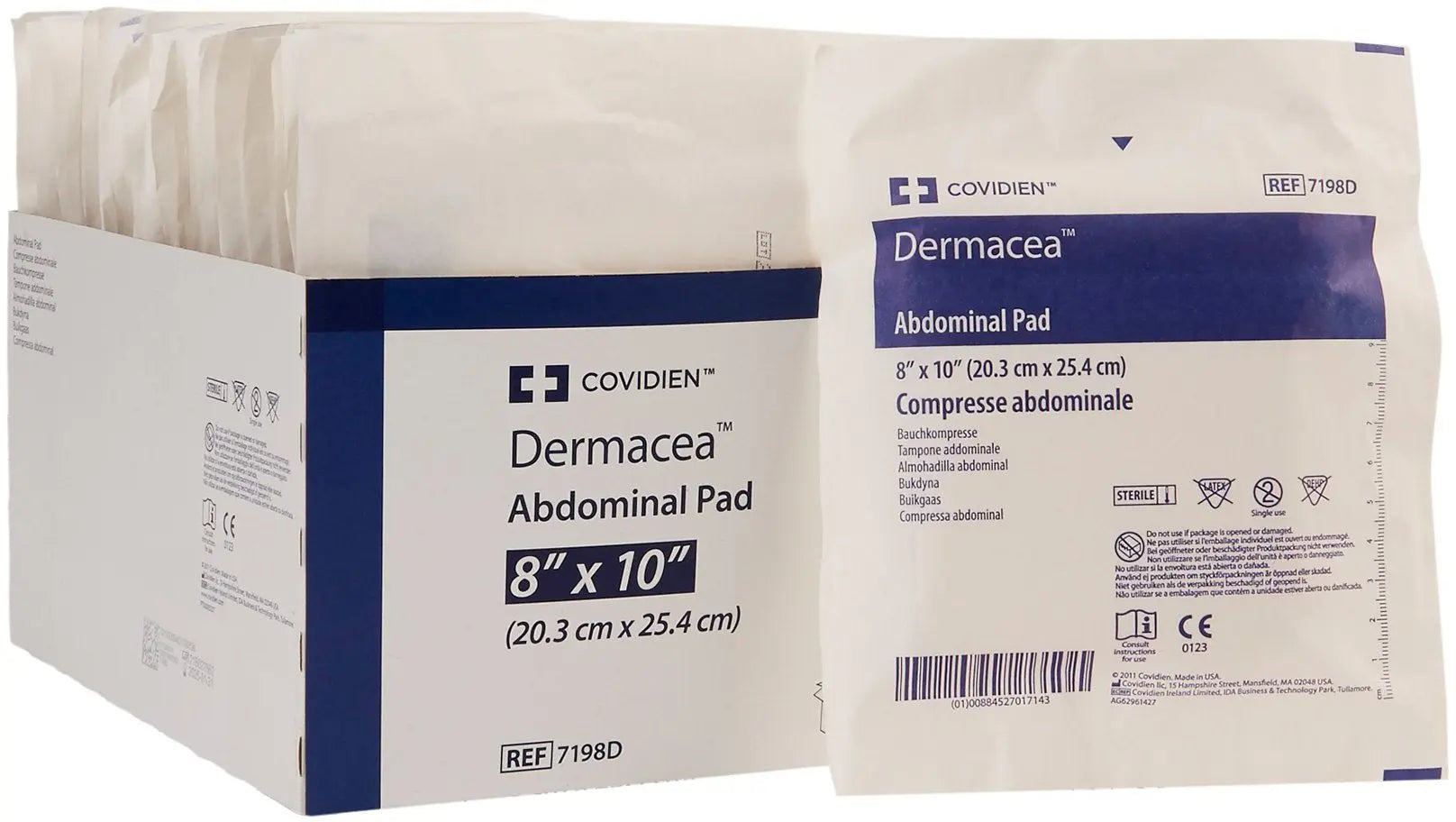 COVIDIEN Dermacea Abdominal Pads