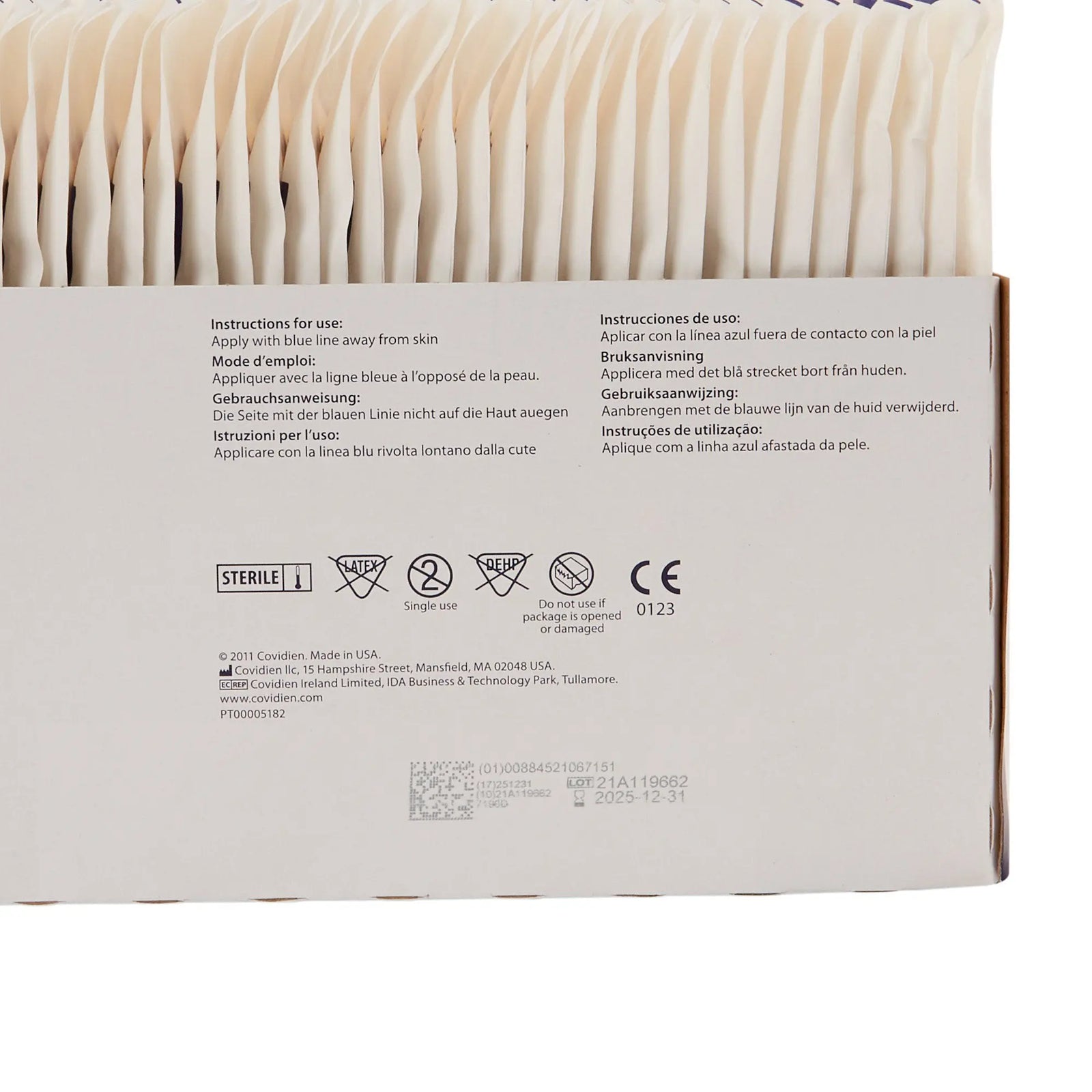 COVIDIEN Dermacea Abdominal Pads