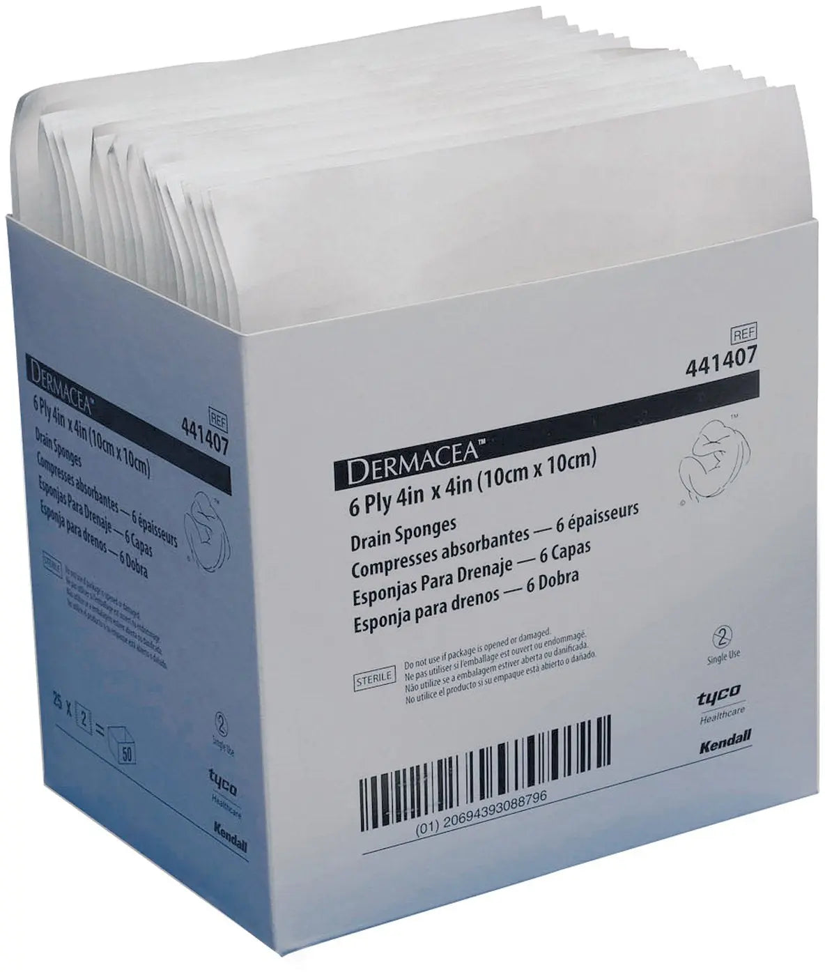 COVIDIEN Dermacea Drain Sponge