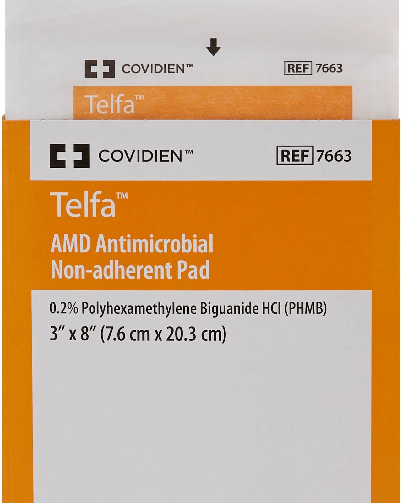 COVIDIEN Telfa AMD Antimicrobial Non-Adherent Dry Dressings