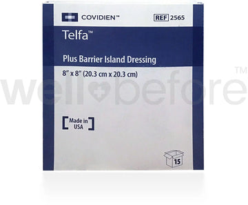 COVIDIEN Telfa Plus Plus Barrier Island Dressing