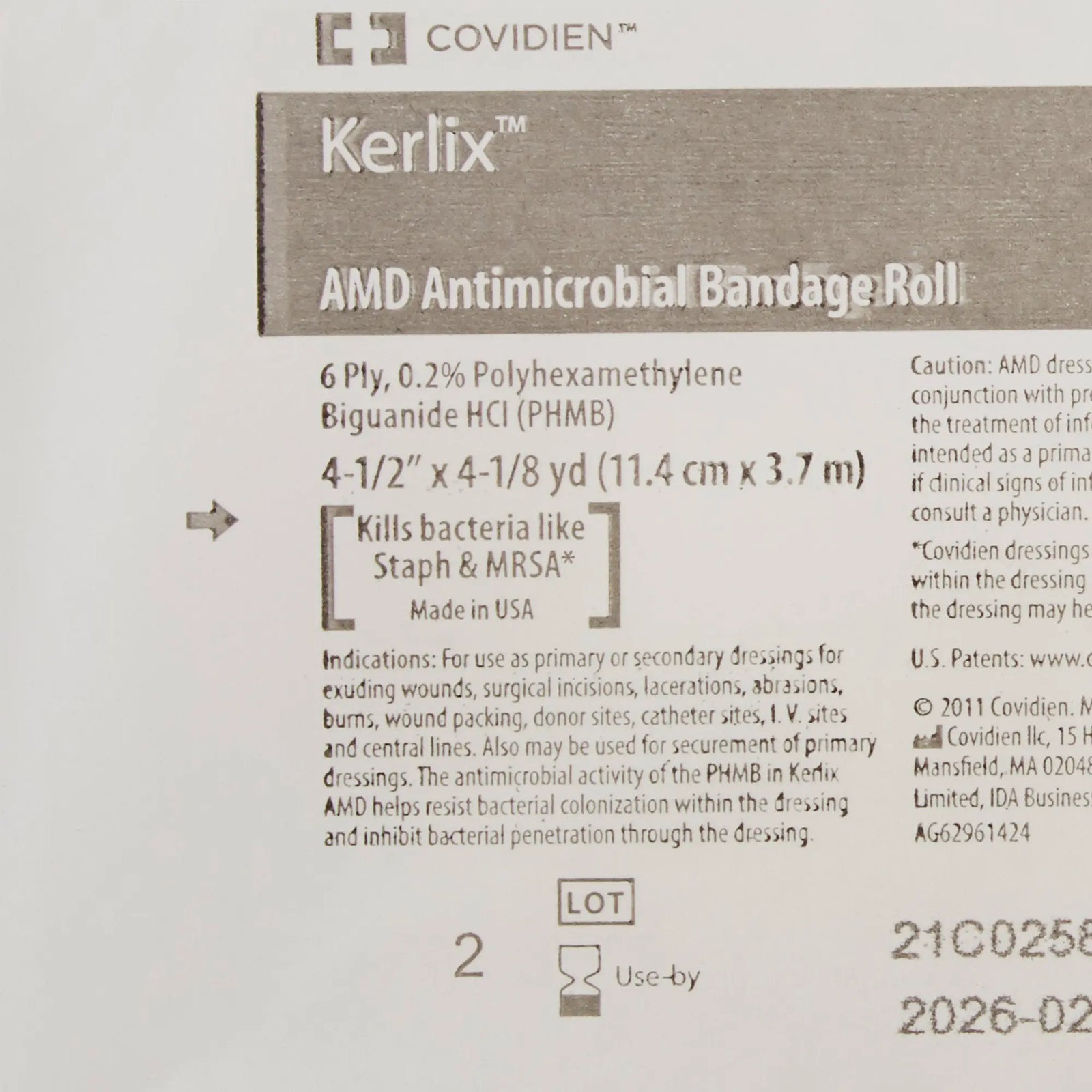 Cardinal Health Kerlix AMD Antimicrobial Rolls