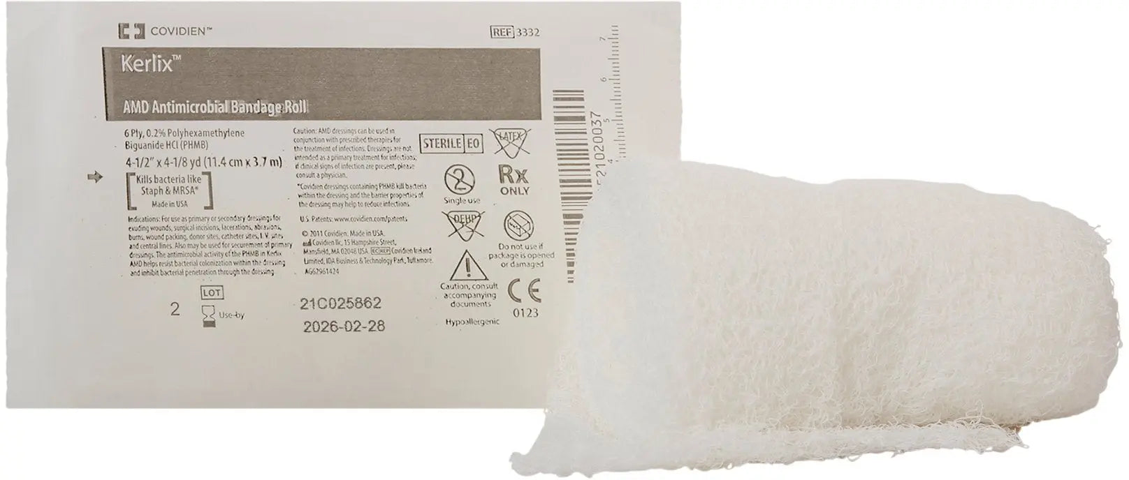 Cardinal Health Kerlix AMD Antimicrobial Rolls