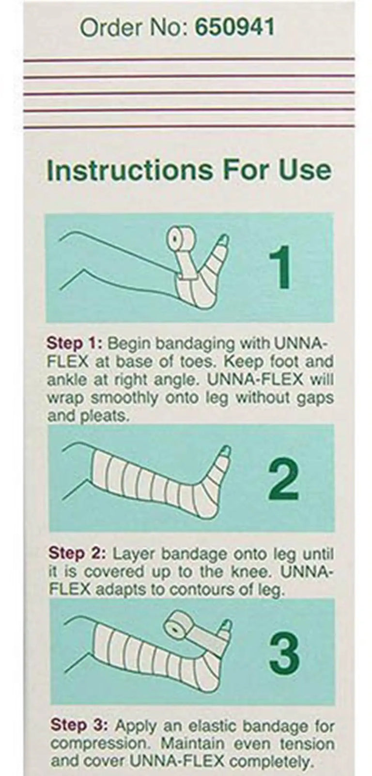 ConvaTec Unna-Flex Elastic Unna Boot