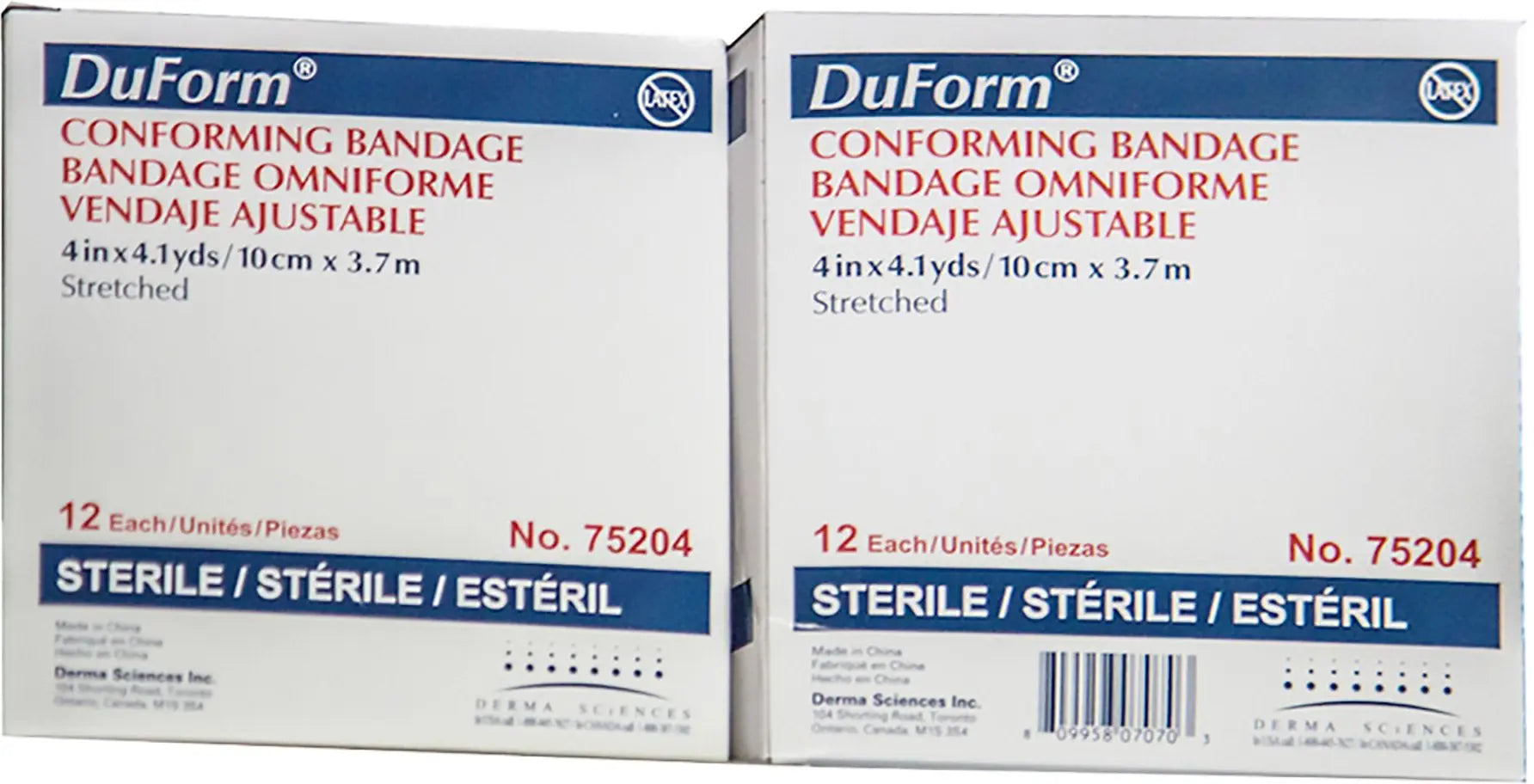 Derma Sciences DuForm Conforming Bandage Sterile