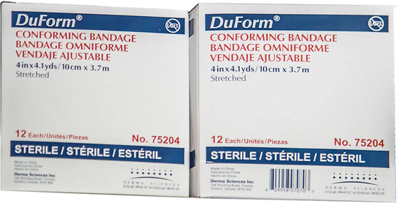 Derma Sciences DuForm Conforming Bandage Sterile