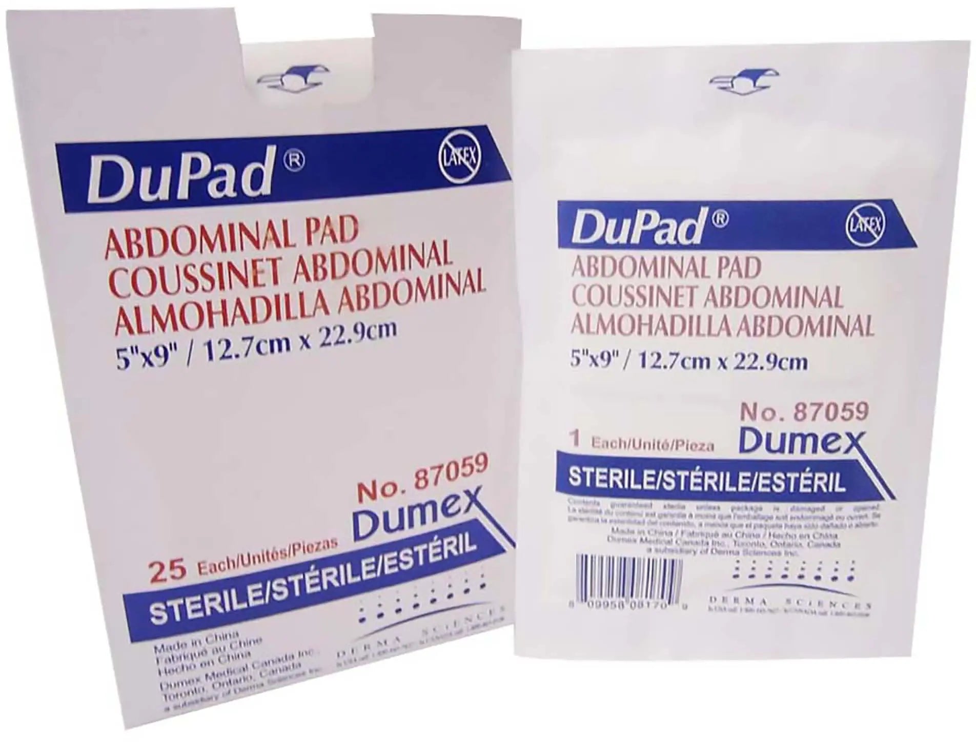 Derma Sciences DuPad Abdominal Pad