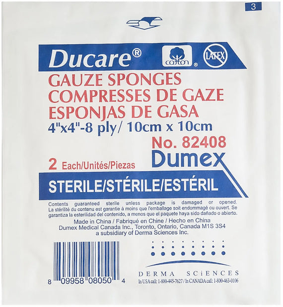 Derma Sciences Ducare Gauze Sponges