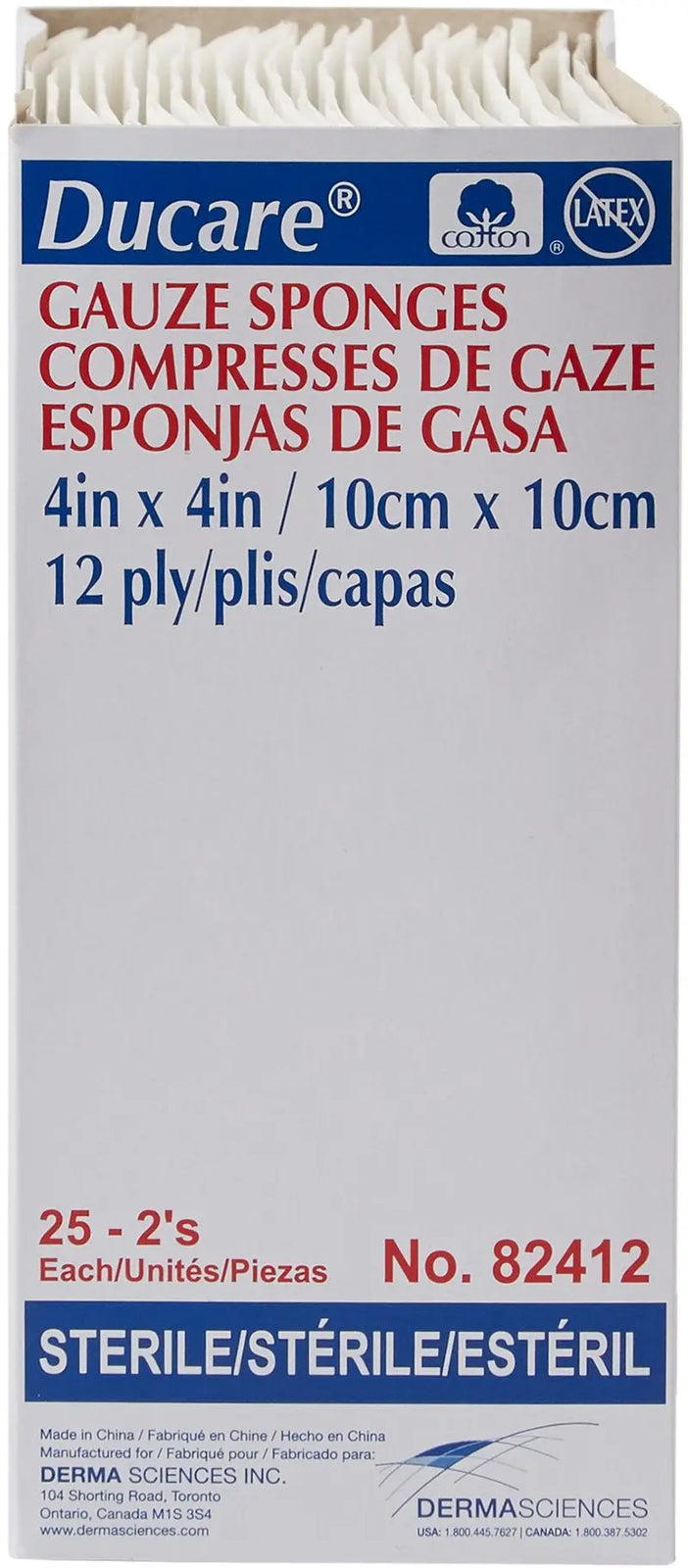 Derma Sciences Ducare Gauze Sponges