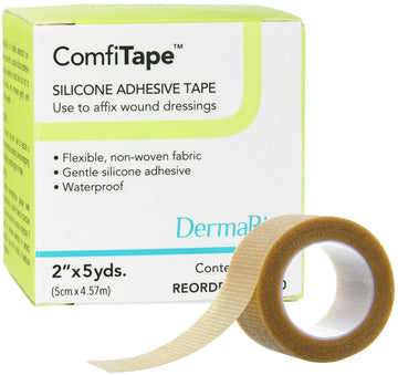 DermaRite ComfiTape Silicone Adhesive Tape