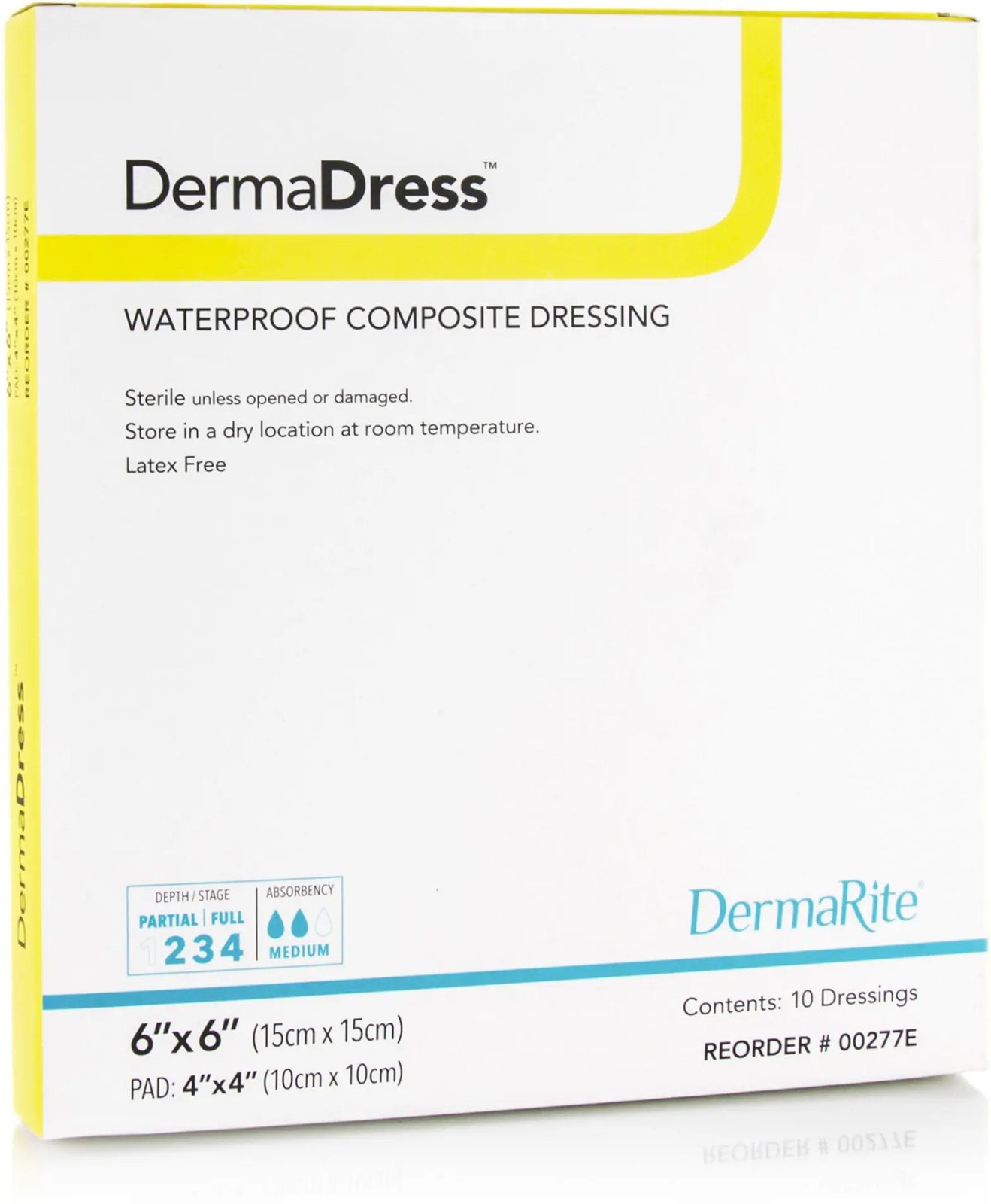DermaRite DermaDress Waterproof Composite Dressing