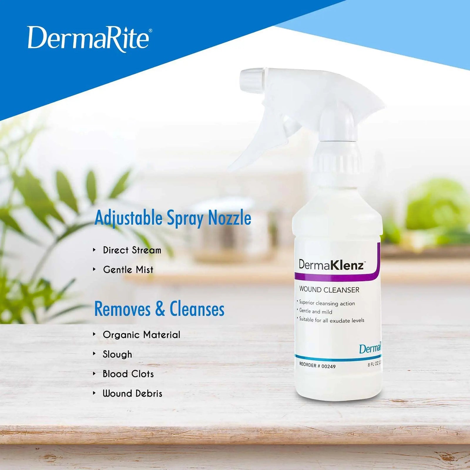 DermaRite DermaKlenz Wound Cleanser