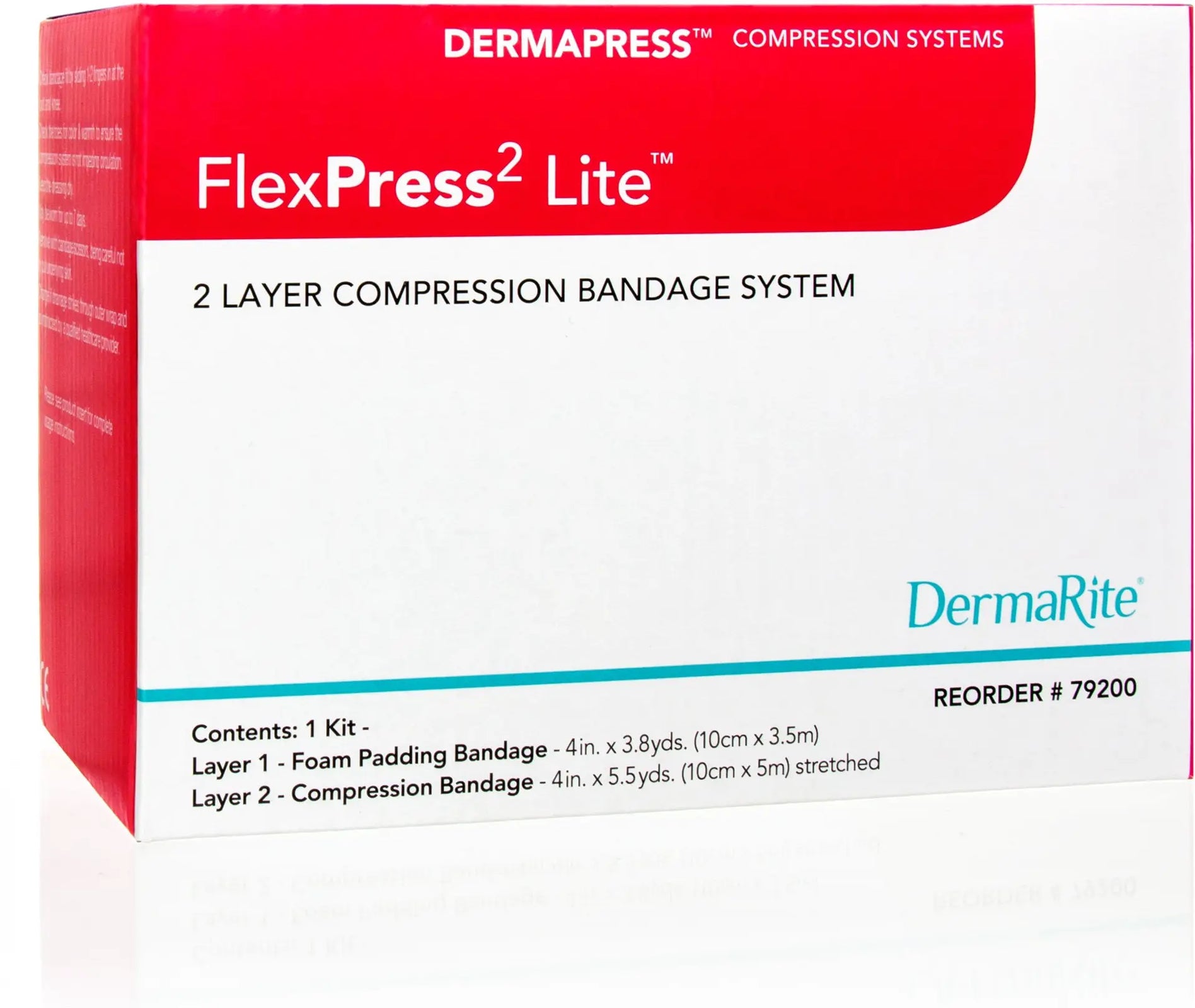 DermaRite FlexPress2 Lite 2 Layer Compression Bandage System