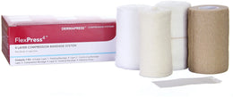 DermaRite FlexPress4 4 Layer Compression Bandage System