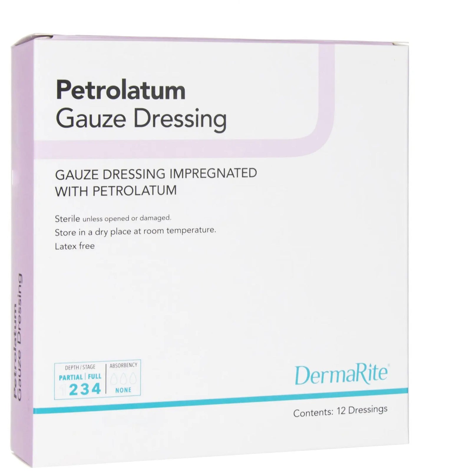 DermaRite Petrolatum Gauze Dressing