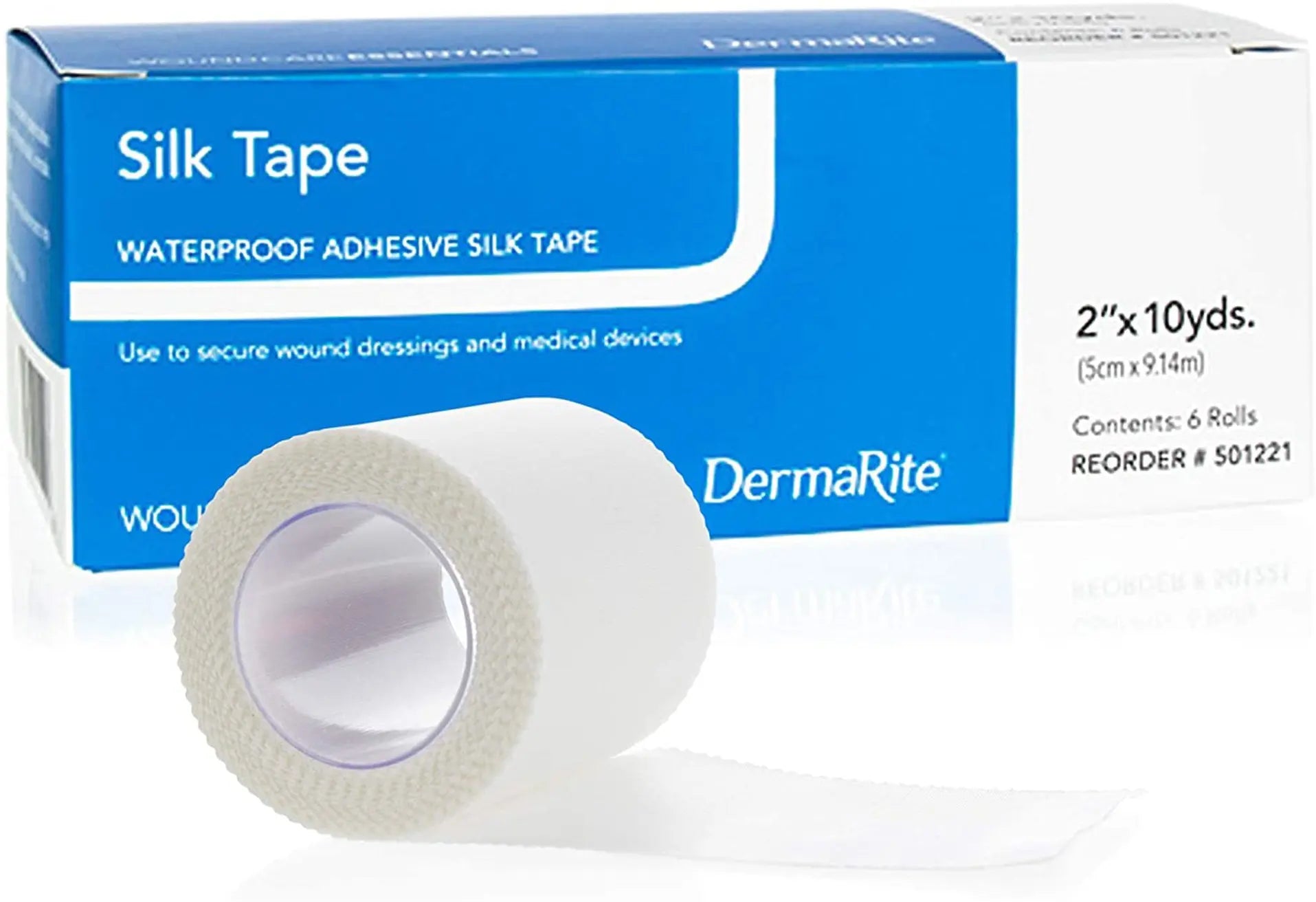 DermaRite Waterproof Adhesive Silk Tape