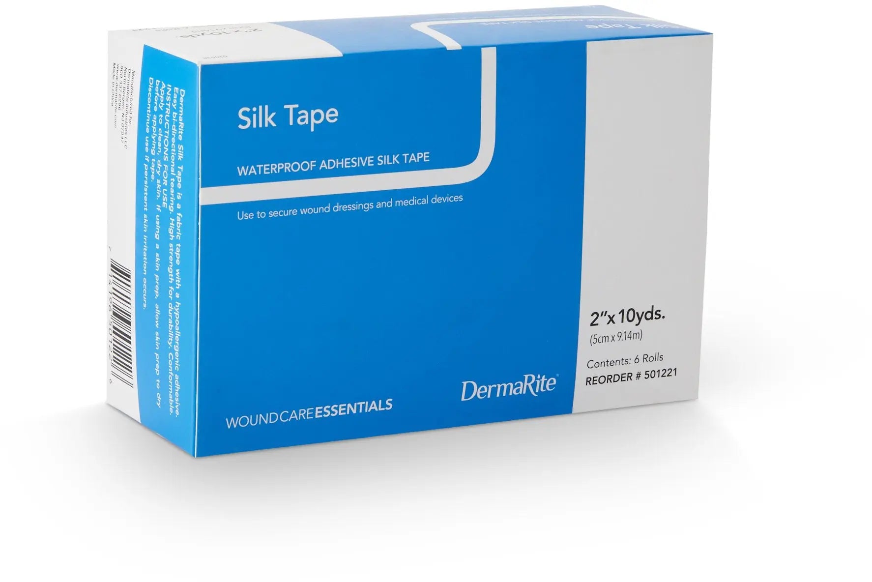 DermaRite Waterproof Adhesive Silk Tape