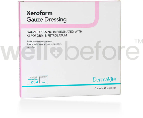 DermaRite Xeroform Gauze Dressing