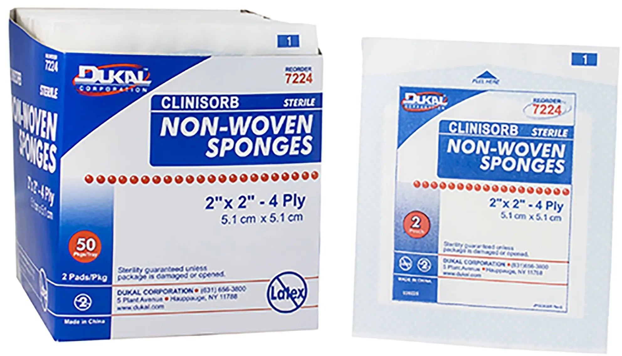 Dukal Clinisorb Non-Woven Sponges