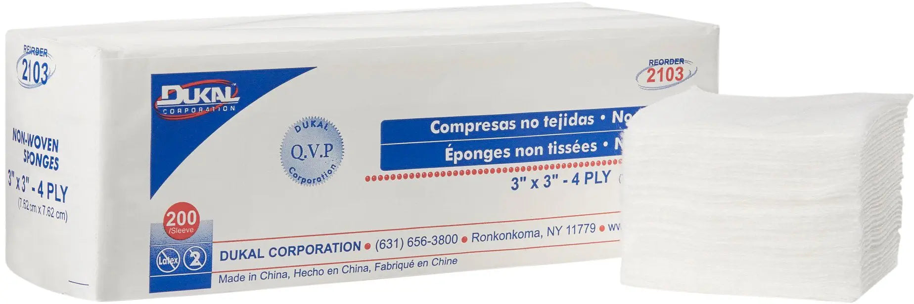 Dukal Clinisorb Non-Woven Sponges