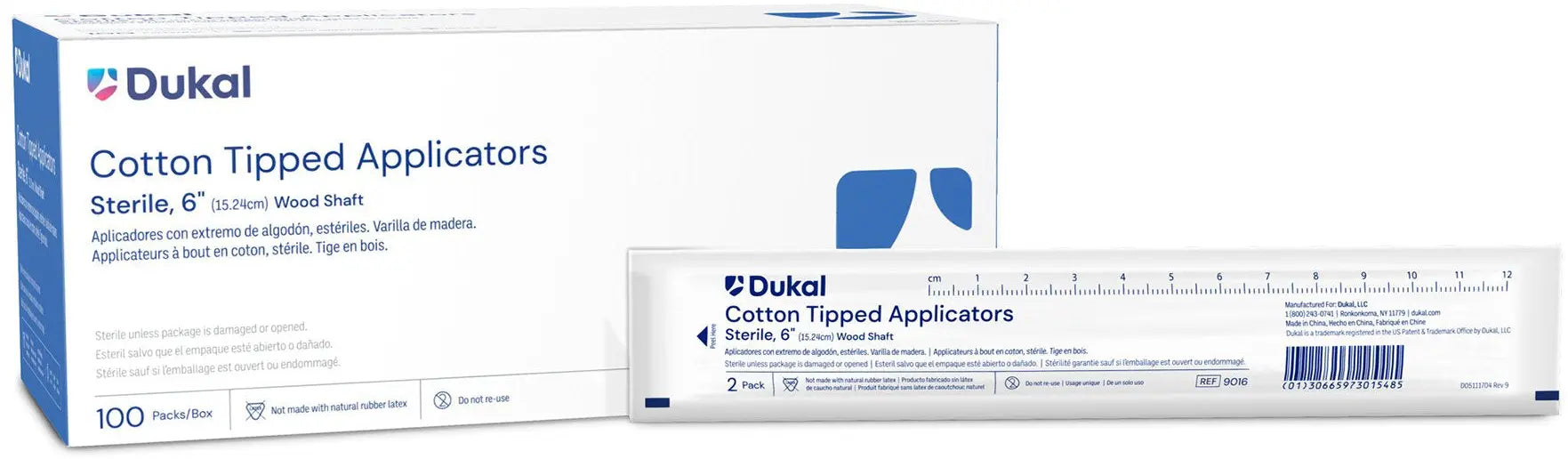 Dukal Sterile Cotton Tipped Applicators