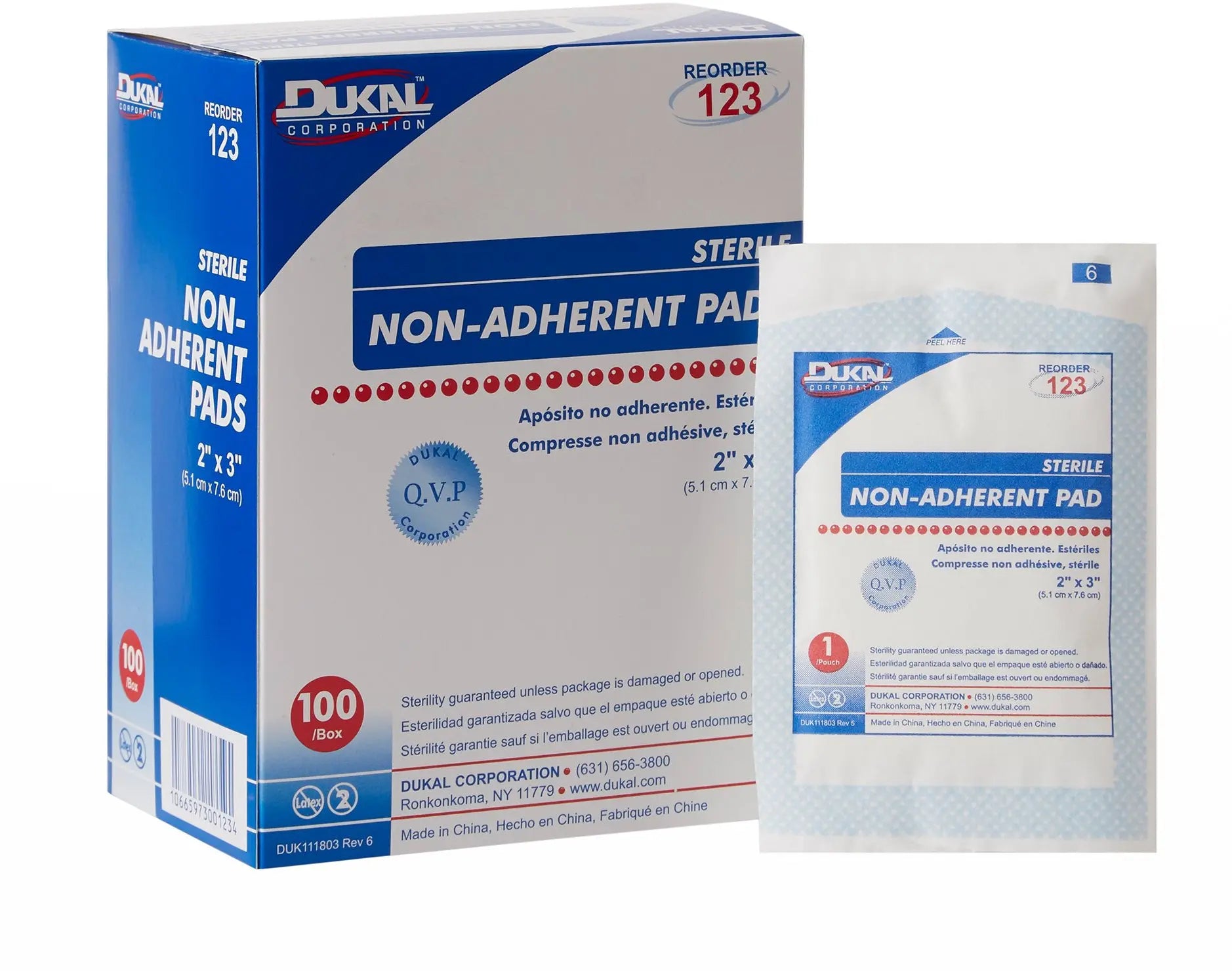 Dukal Sterile Non-Adherent Pads