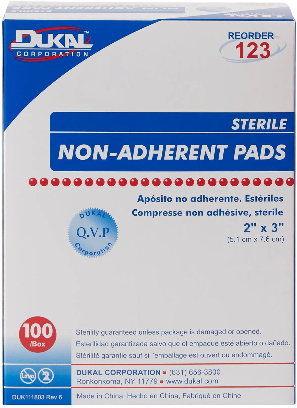 Dukal Sterile Non-Adherent Pads