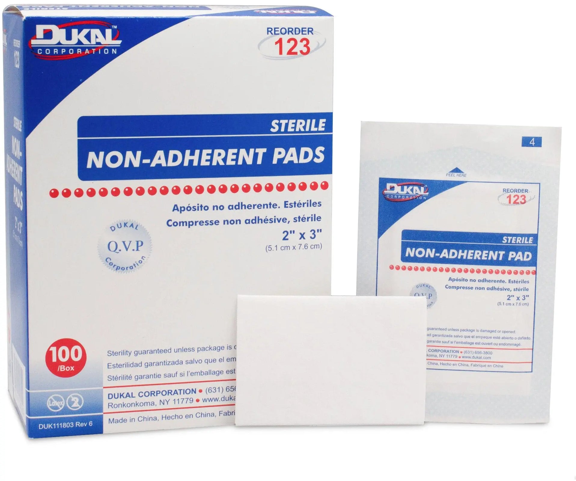 Dukal Sterile Non-Adherent Pads