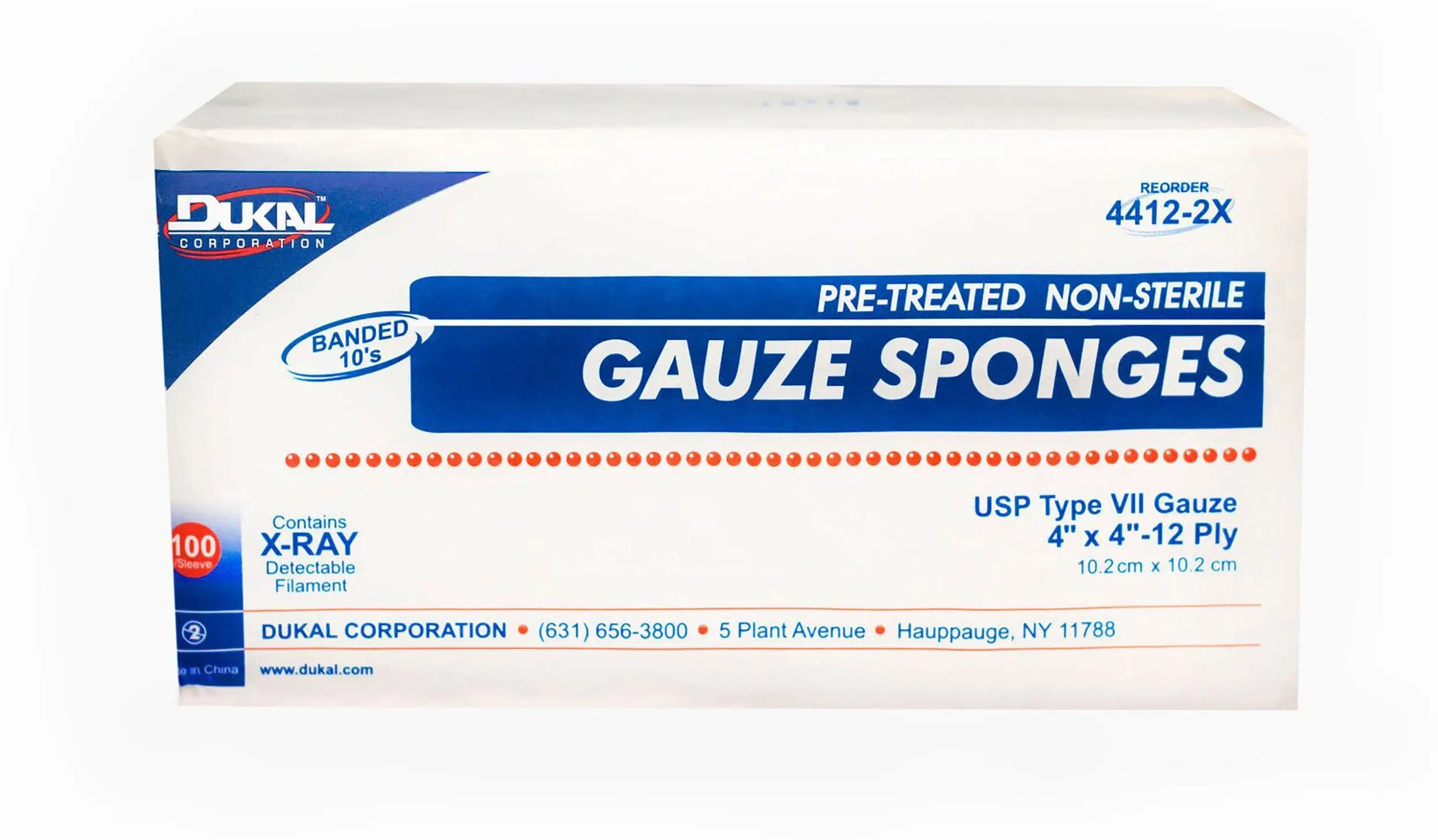 Dukal USP Type VII Gauze Sponges